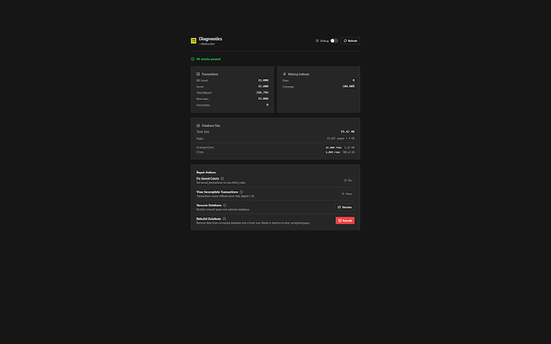 Steam Market History Helper — Diagnostics & repair tools